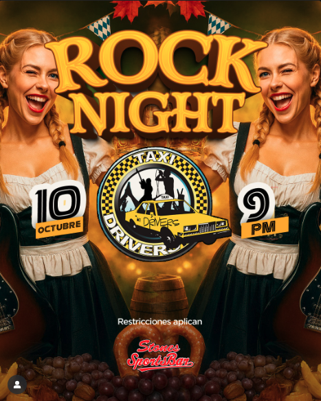 ROCK NIGHT CON TAXI DRIVERS