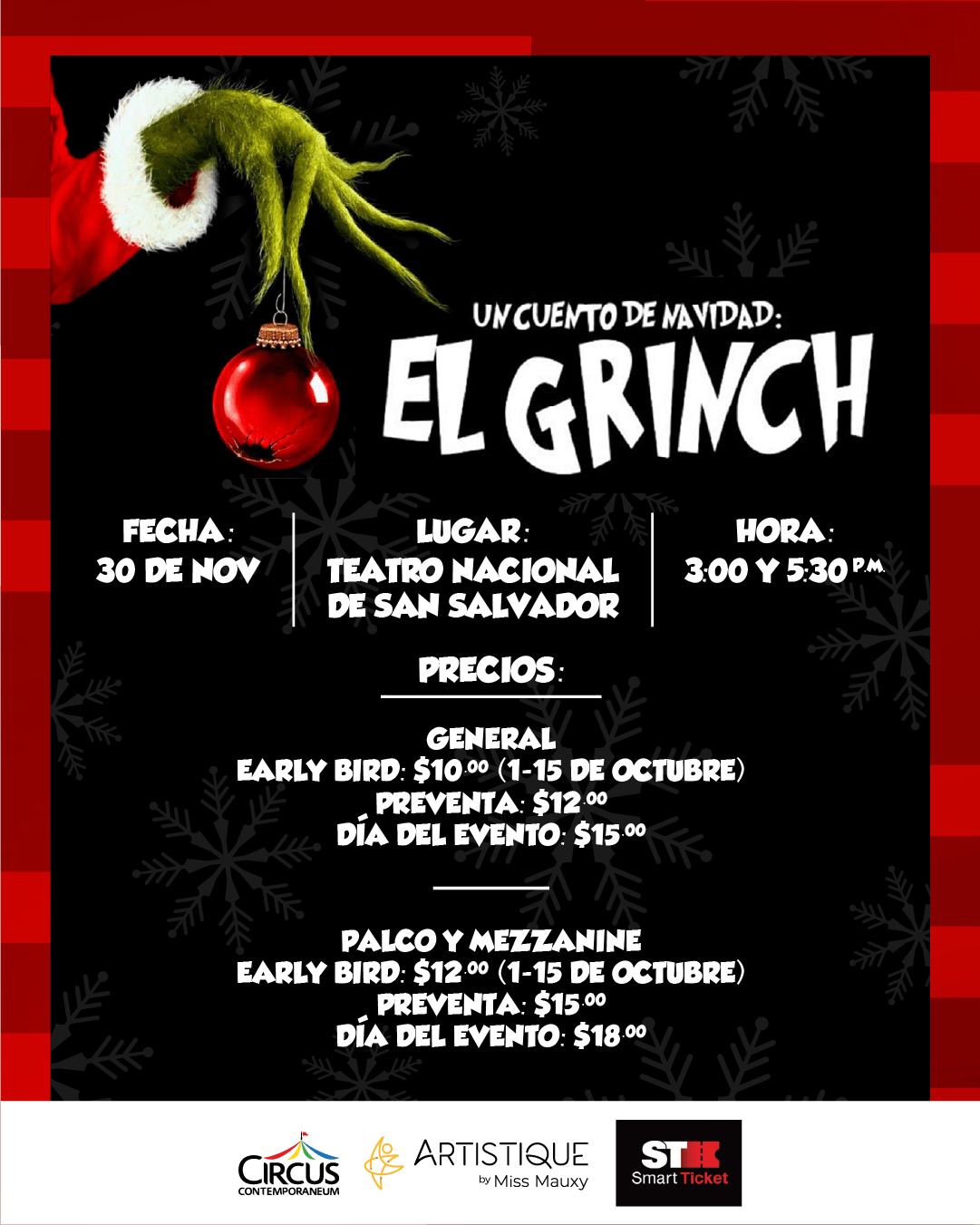 “Un Cuento de Navidad: El Grinch” ✨🎄
