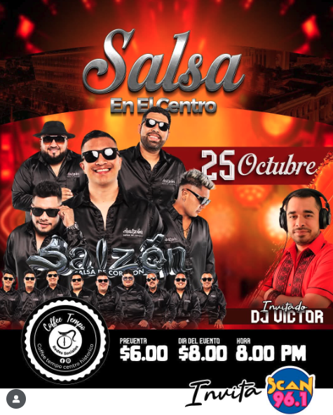 Salsa En El Centro Con Salzón 