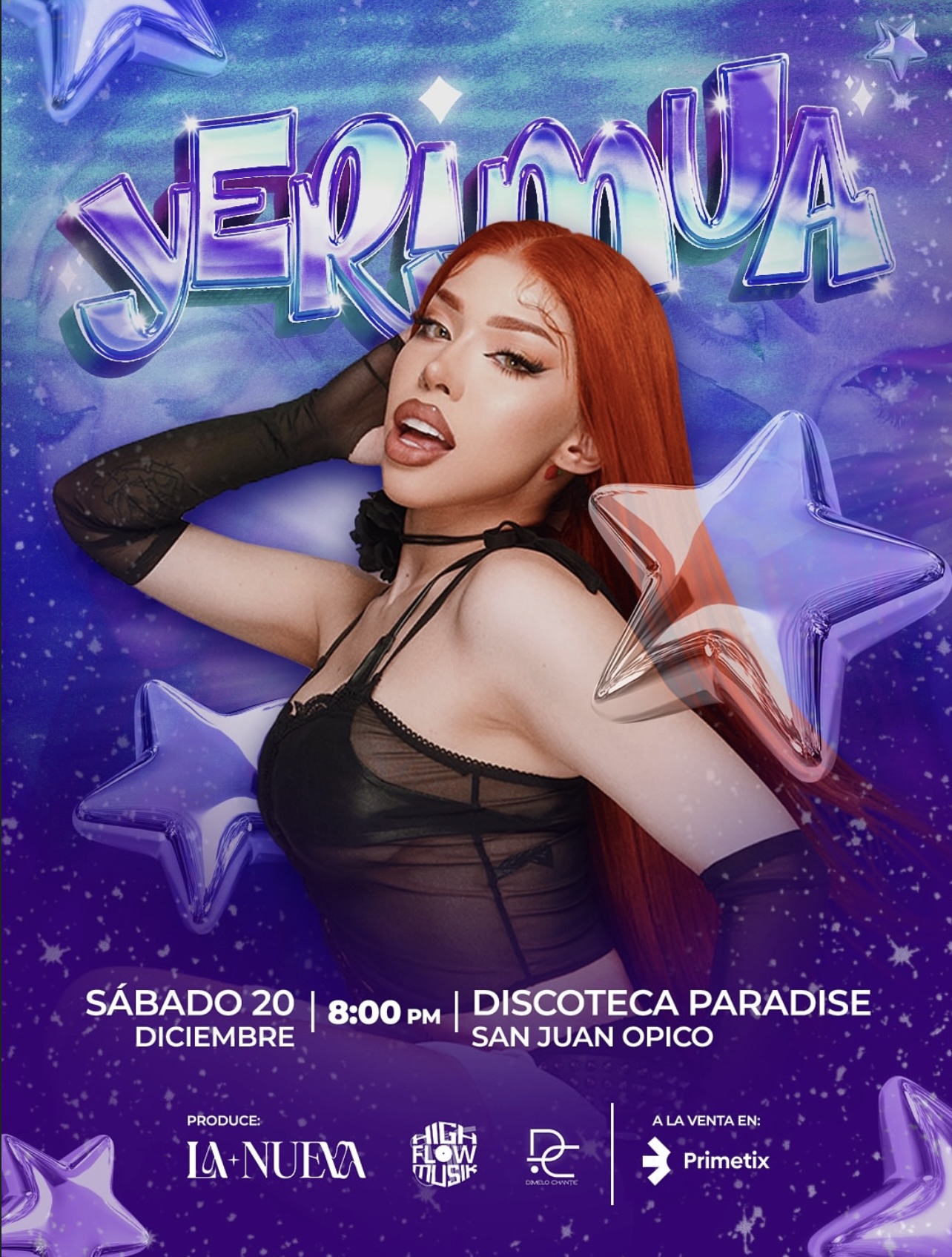CONCIERTO DE YERI MUA EN EL SALVADOR 2025