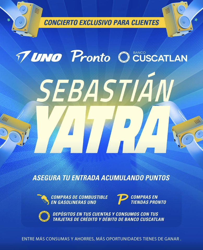 image of Concierto de Sebastián Yatra en El Salvador