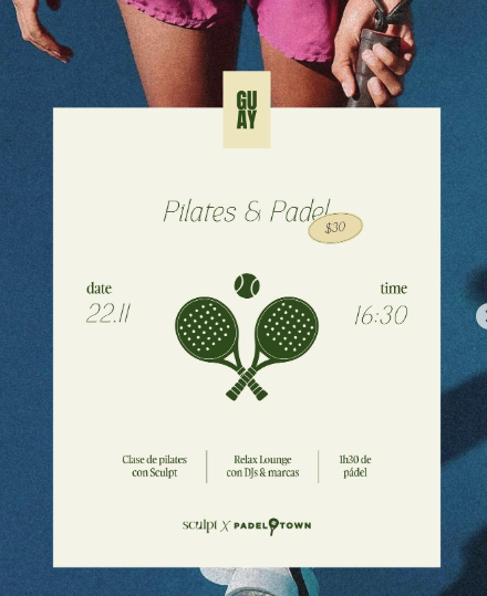 Pilates & Pádel🧘‍♀️ 🎾