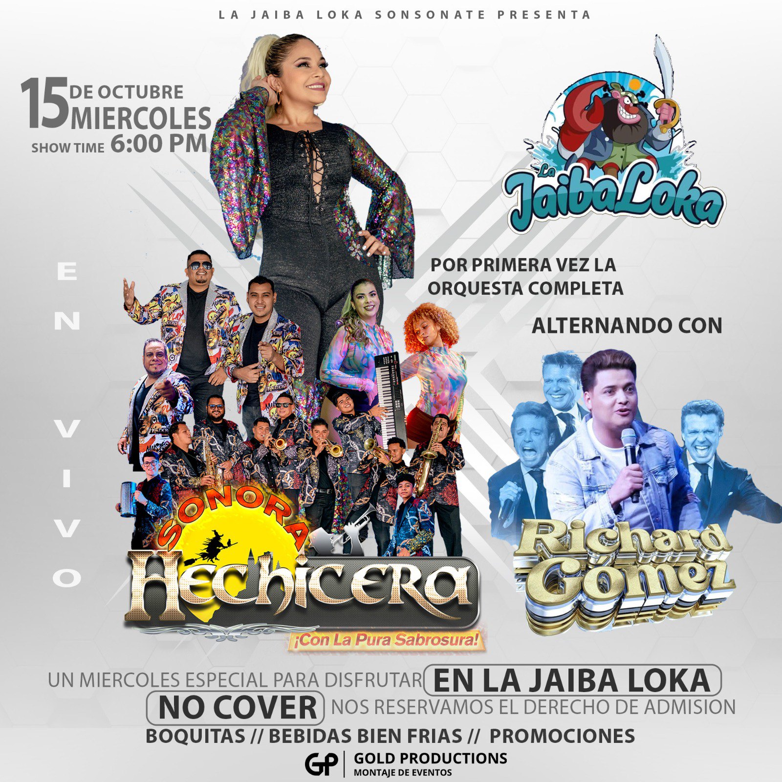 🎶 ¡Noche de Sabrosura en La Jaiba Loka! 🎶 