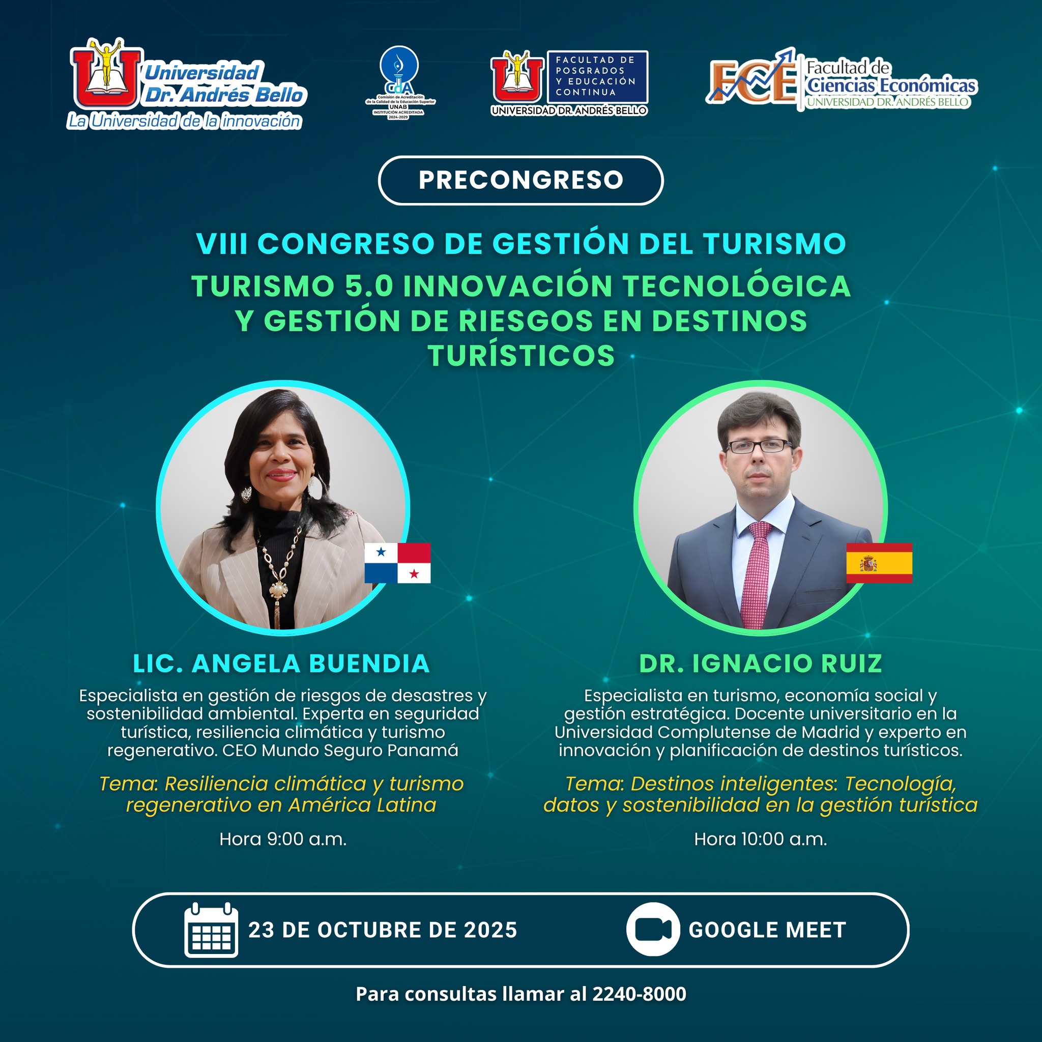 🎓 VIII Congreso de Gestión del Turismo – Evento Precongreso 🌐