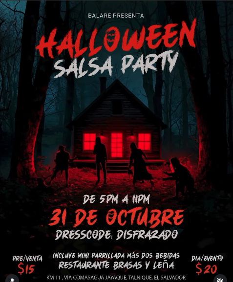 Halloween Salsa Party 