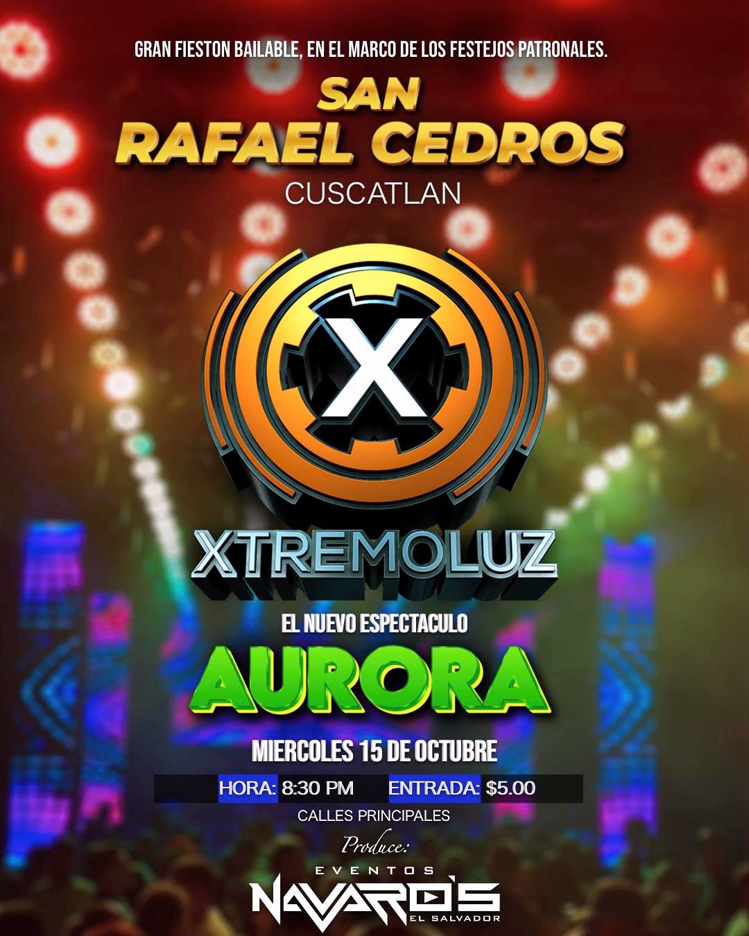 🎉 ¡Gran Fiestón Bailable en San Rafael Cedros! 🎶