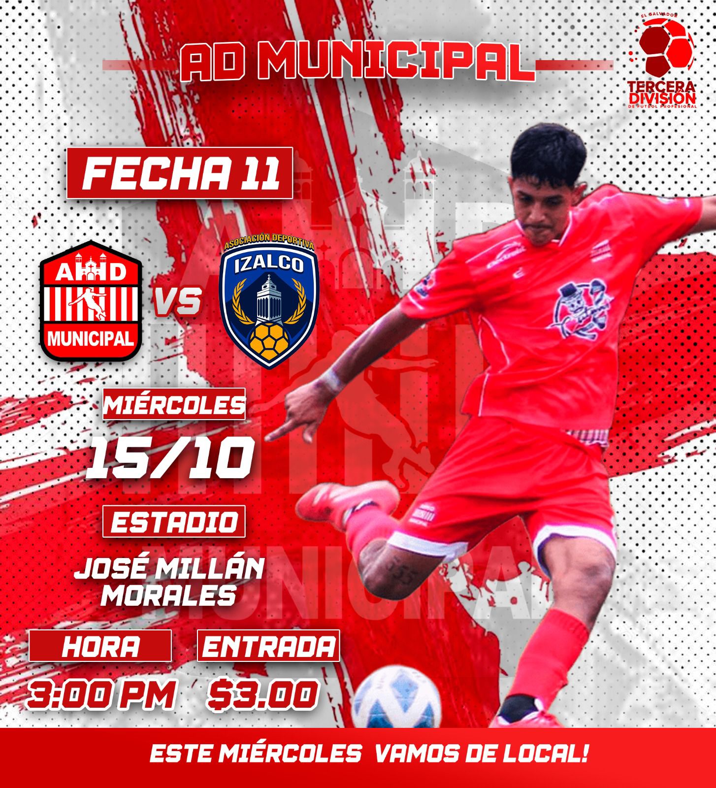 🔥 AD MUNICIPAL vs IZALCO 