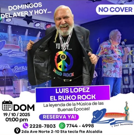 🎸 ¡Domingos del Ayer y Hoy con El Ruko Rock! 🎶