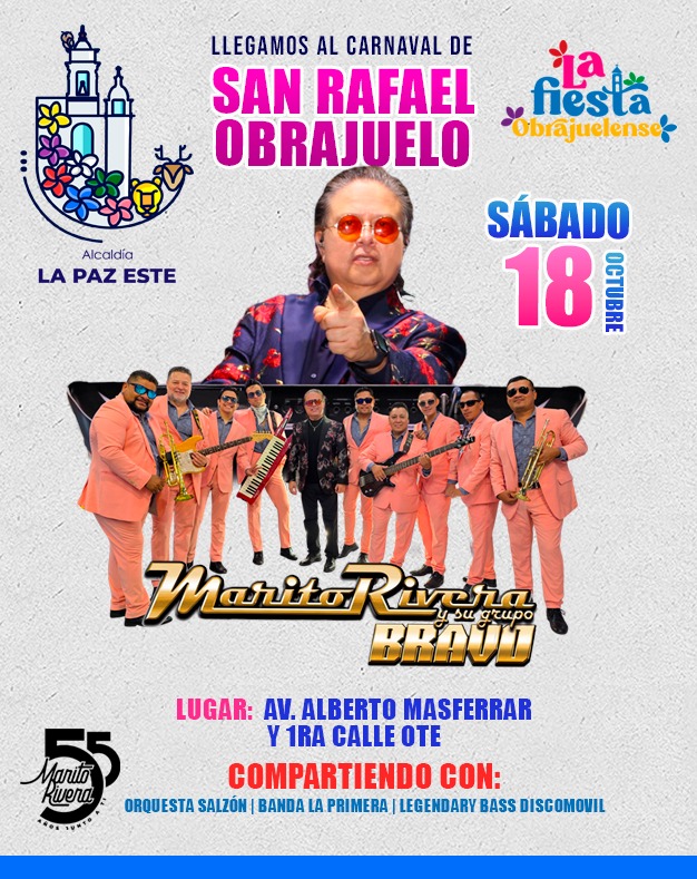 Marito Rivera y su Grupo Bravo En San Rafael Obrajuelo