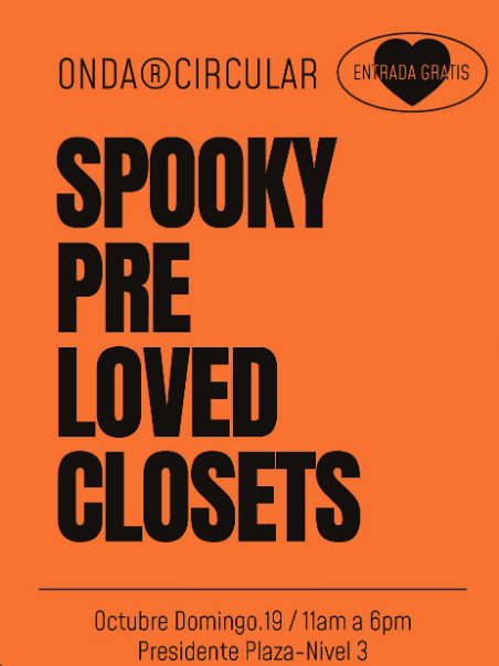 🎃✨ ONDA CIRCULAR presenta: SPOOKY PRE LOVED CLOSETS ✨🎃