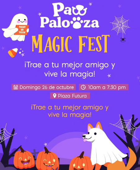 🎃🐾 ¡Llega la Paw Palooza MAGIC FEST! 🐾🎃