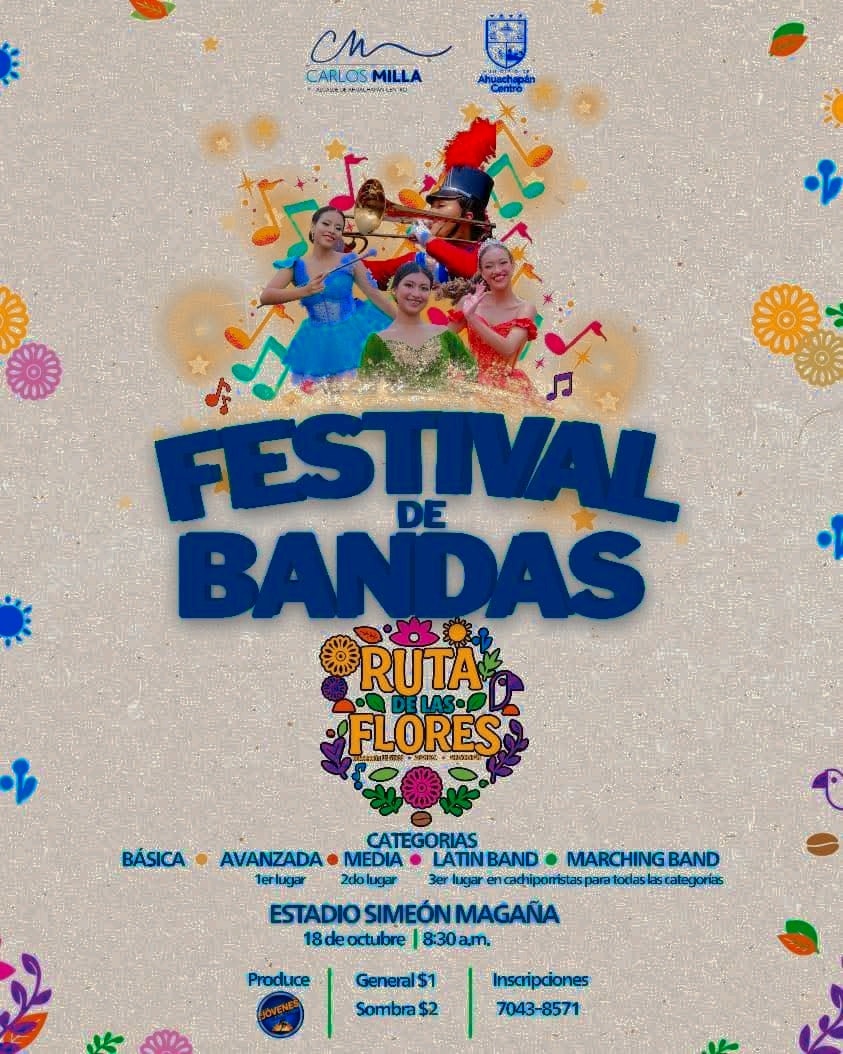 Festival De Bandas En La Ruta De Las Flores
