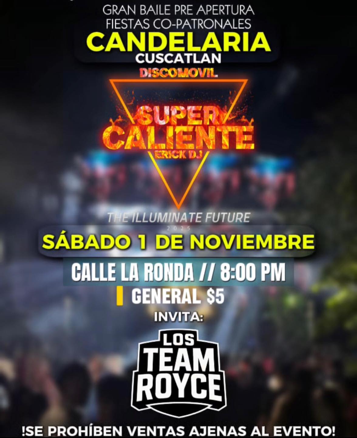 GRAN BAILE PRE APERTURA de las Fiestas Co-Patronales ✨🎉 