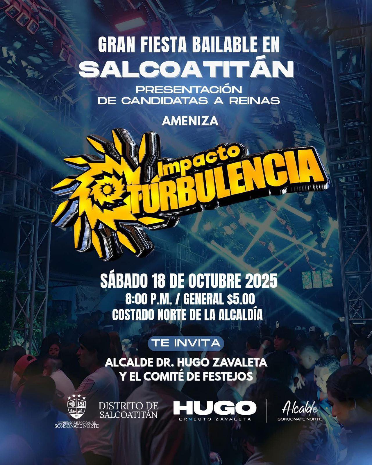 🌟 Gran Fiesta Bailable en Salcoatitán 🌟