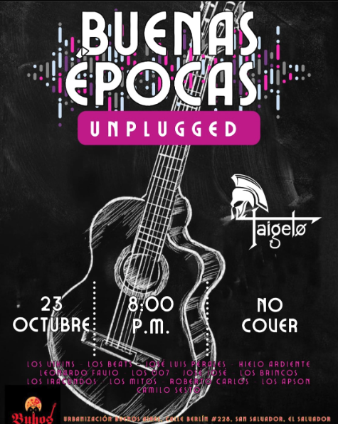 BUENAS EPOCAS UNPLUGGED