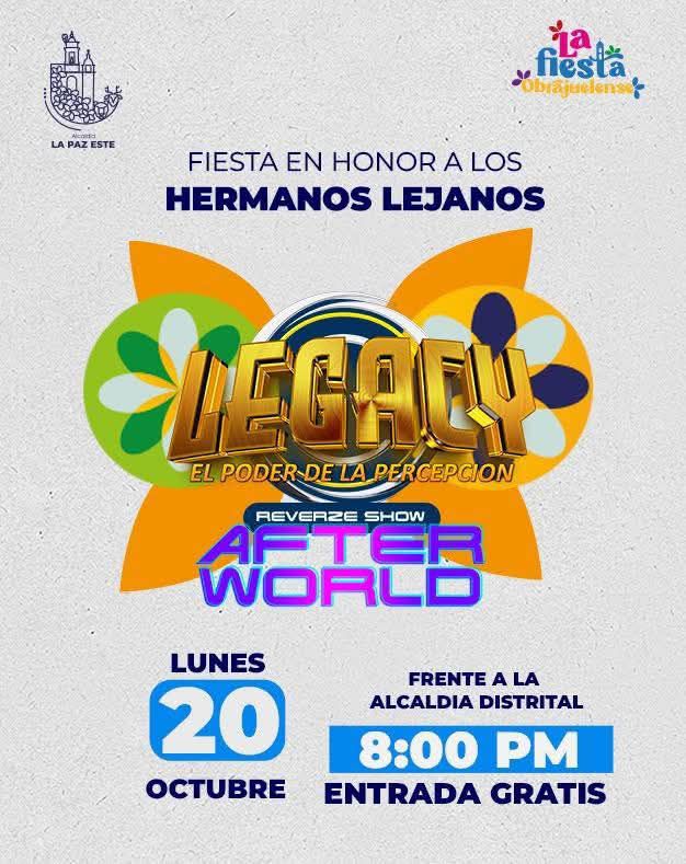 FIESTA EN HONOR A LOS HERMANOS LEJANOS CON LEGACY 