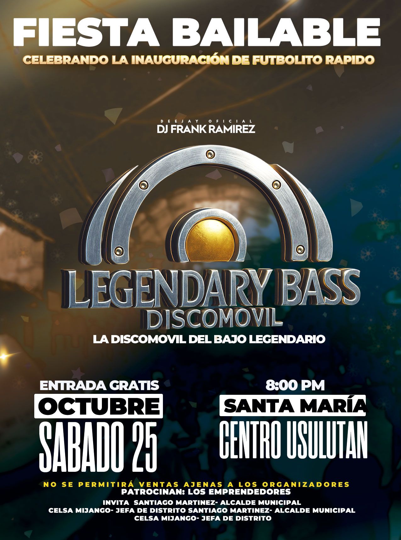 FIESTA BAILABLE EN SANTA MARÍA