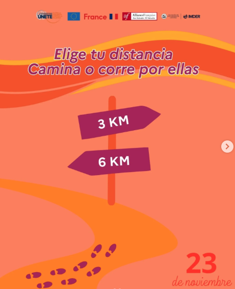 Carrera: Únete, camina, comparte