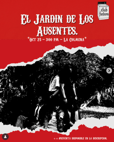 EL JARDIN DE LOS AUSENTES.