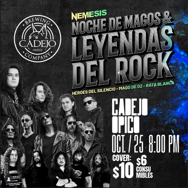 NOCHE DE MAGOS & LEVENDAS DEL ROCK