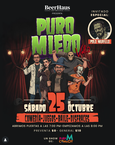 Stand UP: Puro Miedo