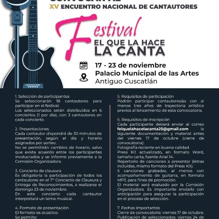  Festival “El Que La Hace La Canta”