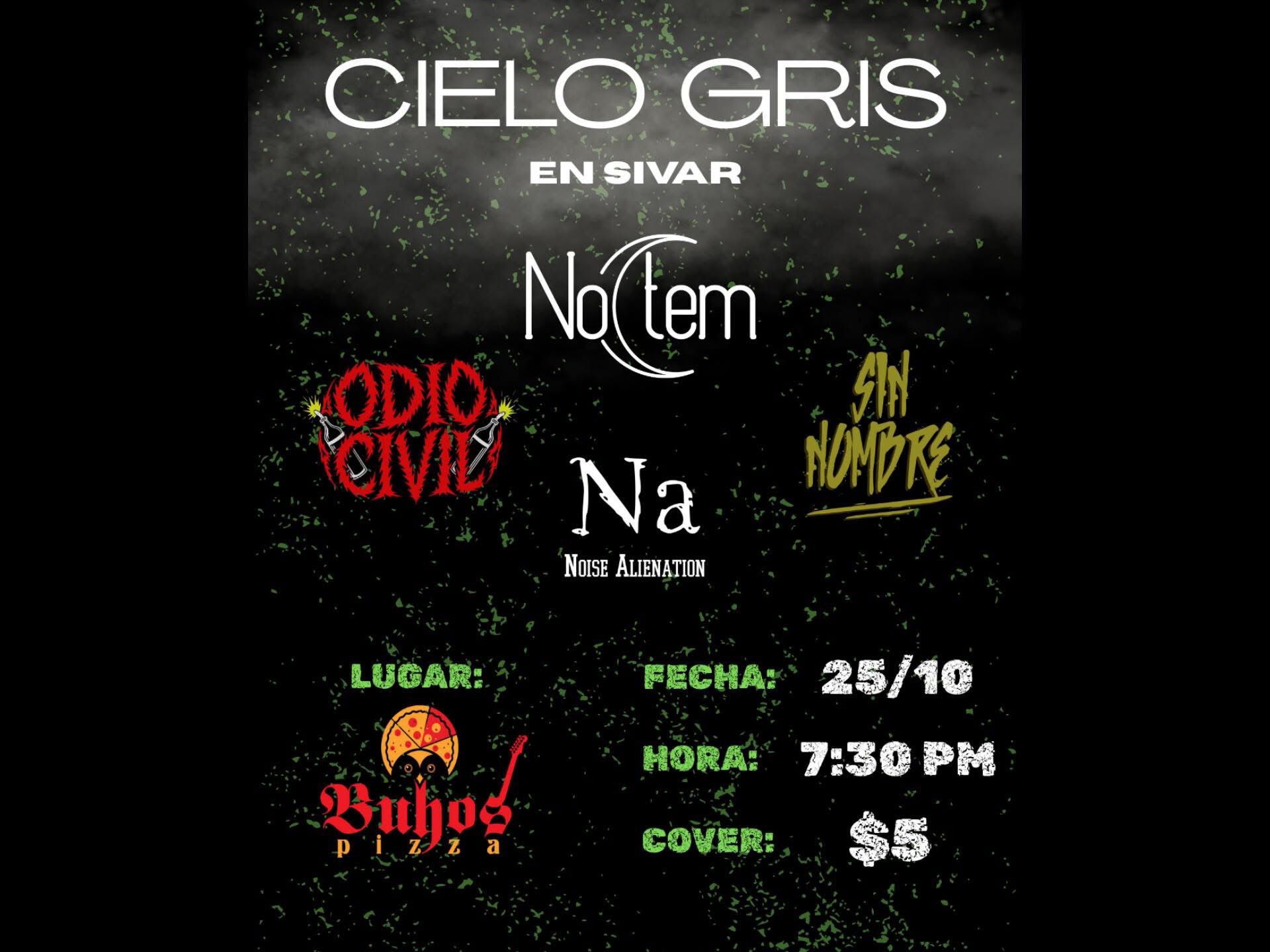 🎸 CIELO GRIS EN SIVAR 🎸
