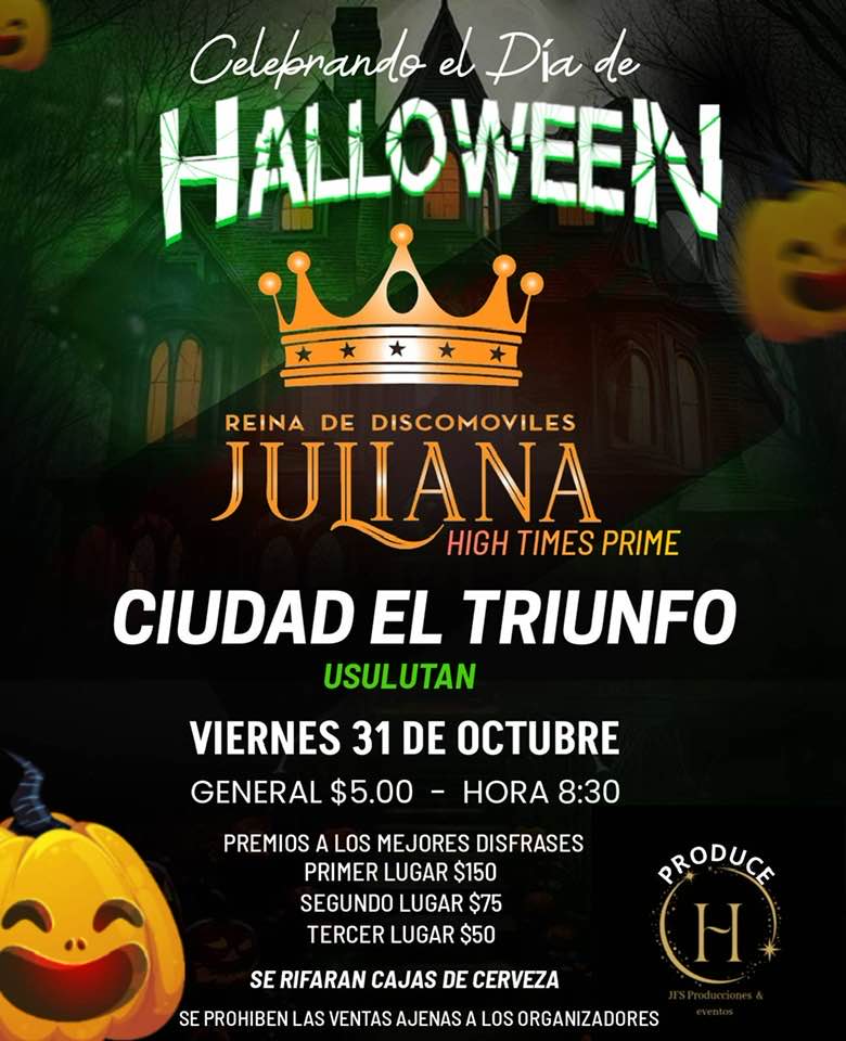 Fiesta De Halloween En El Triunfo