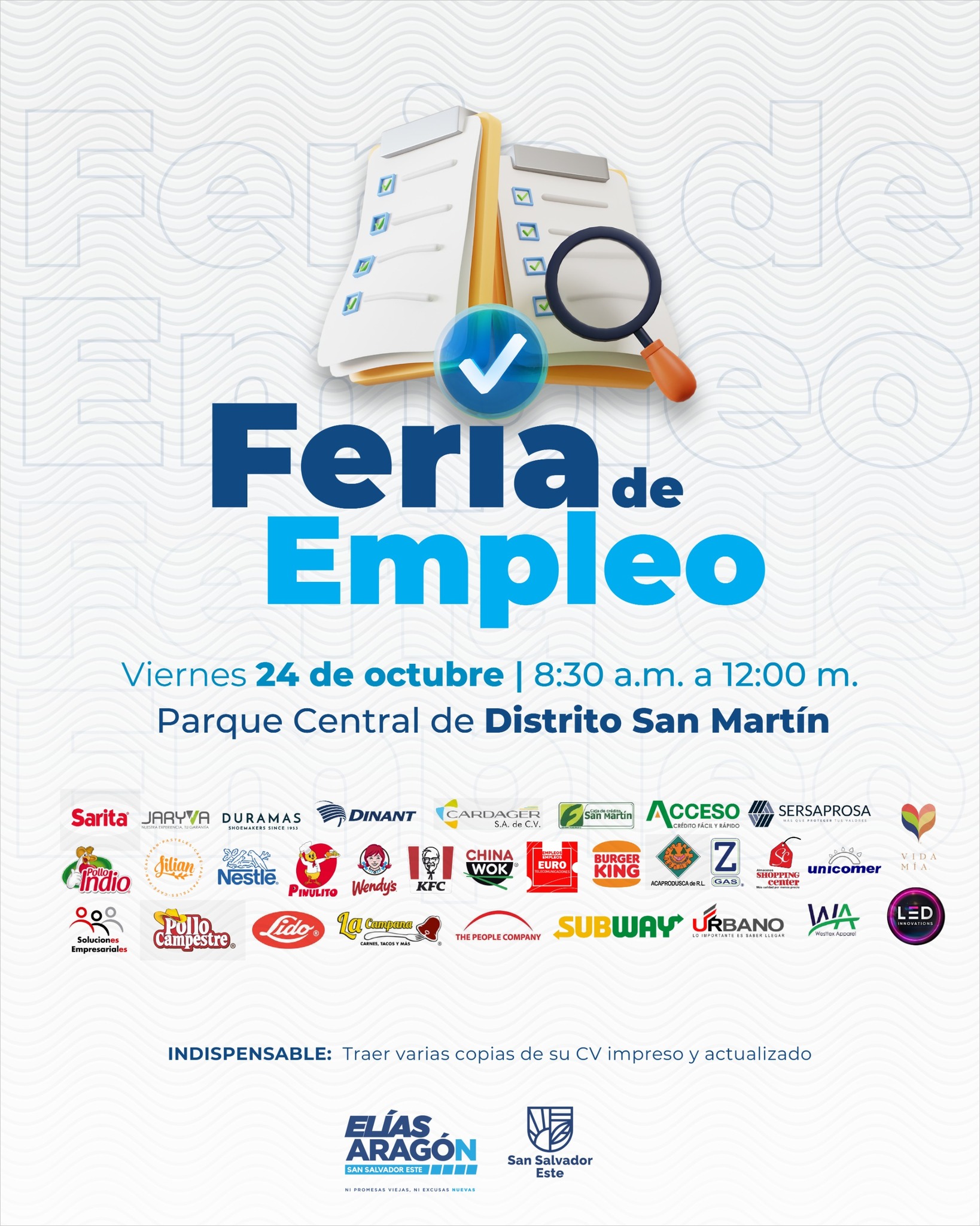 Feria de Empleo en el corazón de San Martín