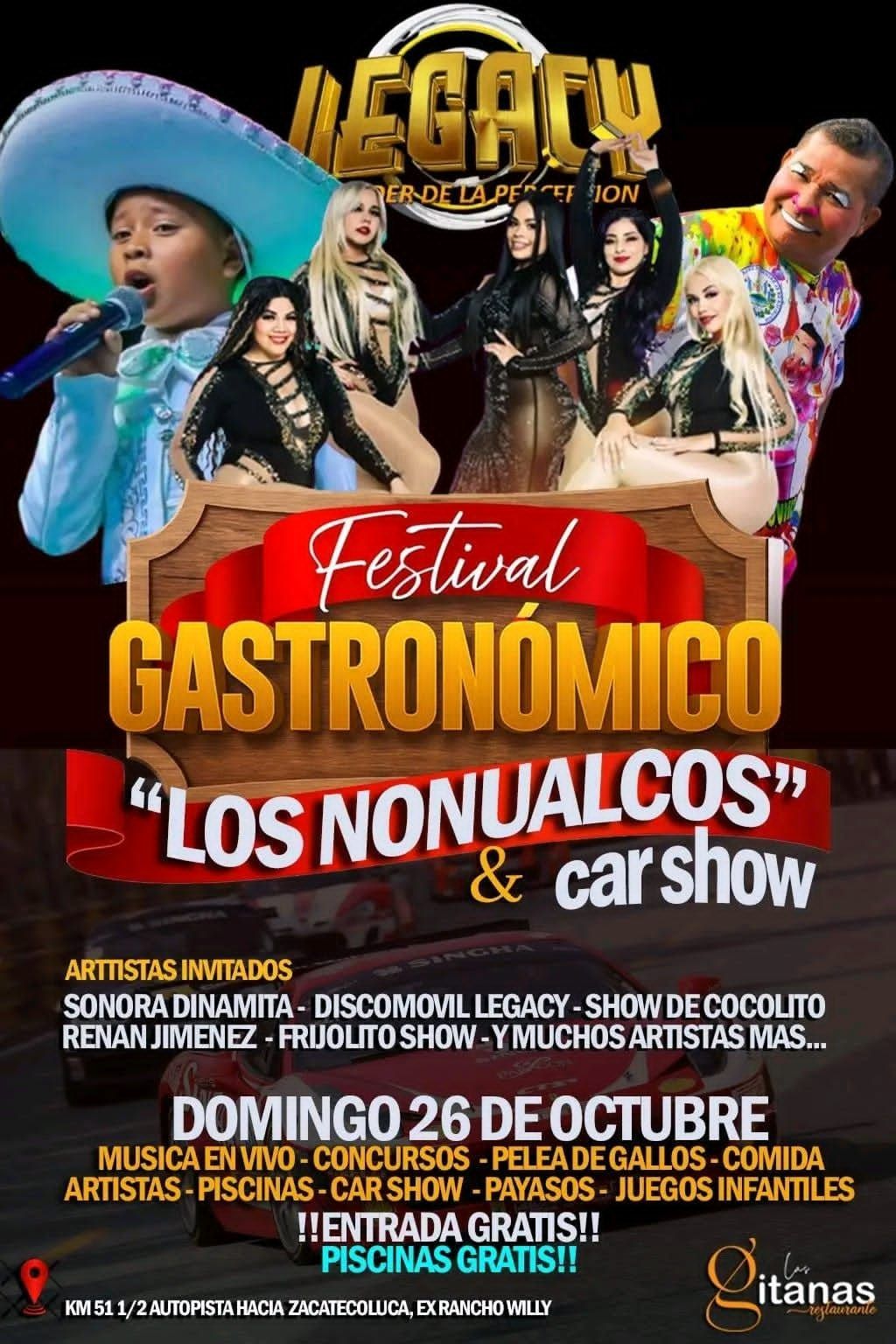 Festival Gastronómico "Los Nonualcos" & Car Show 🚗🍽️