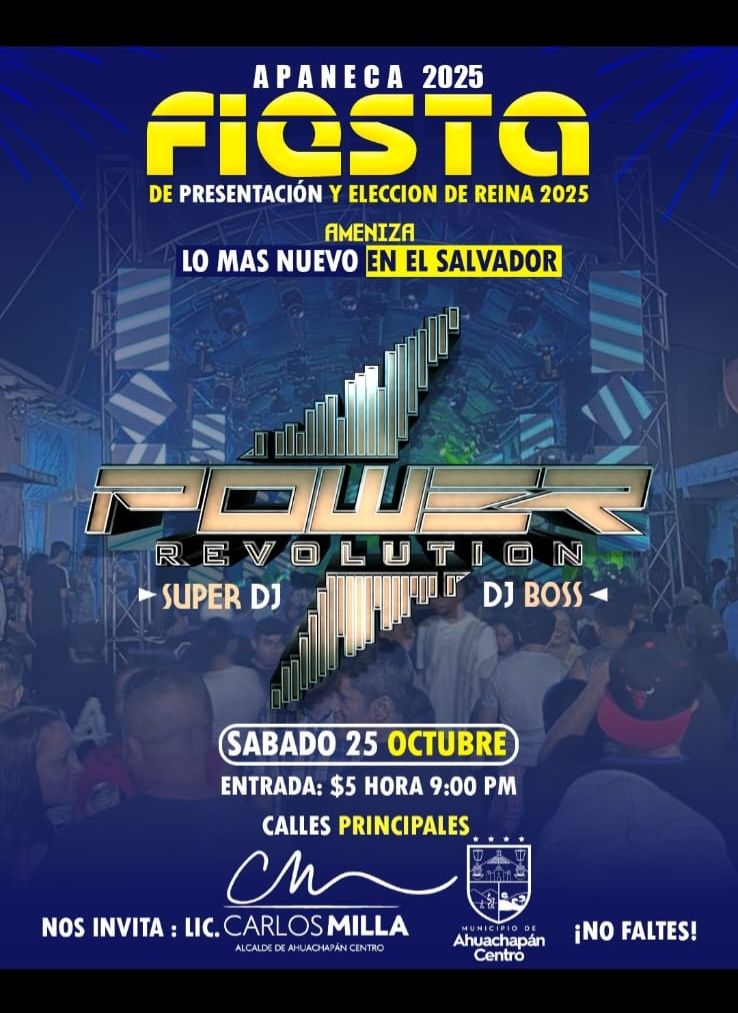 🎉 ¡Apaneca se viste de fiesta! 👑