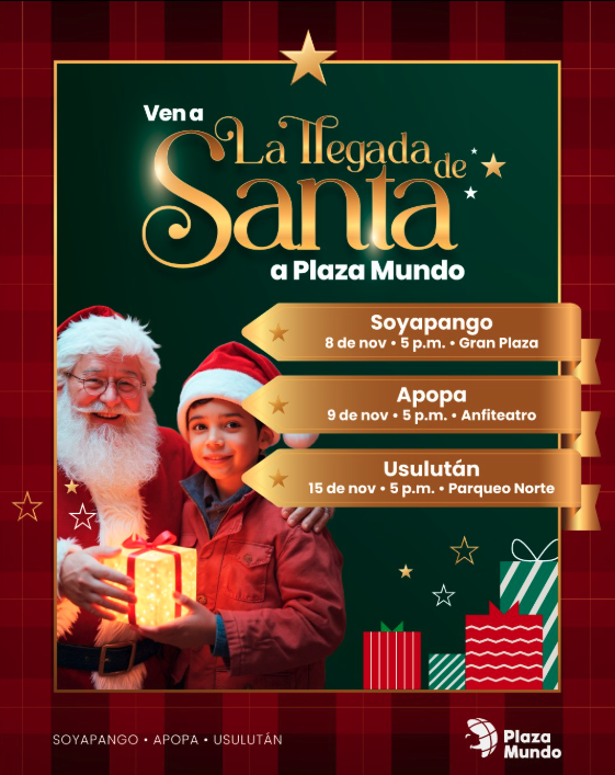 馃巵 隆El visitante m谩s esperado del a帽o llega a Plaza Mundo!