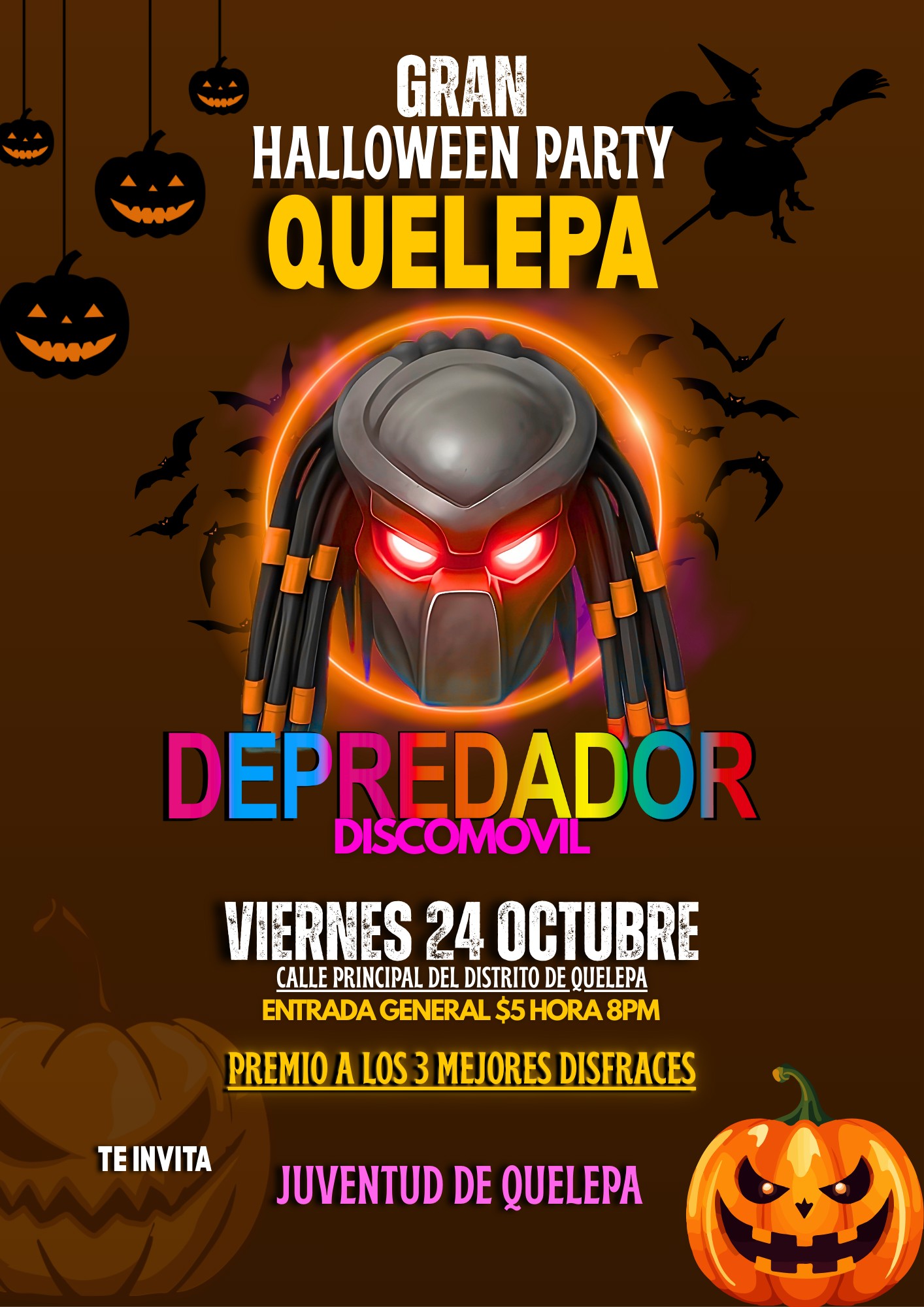 🕸️ GRAN HALLOWEEN PARTY - QUELEPA 🕷️ 💀