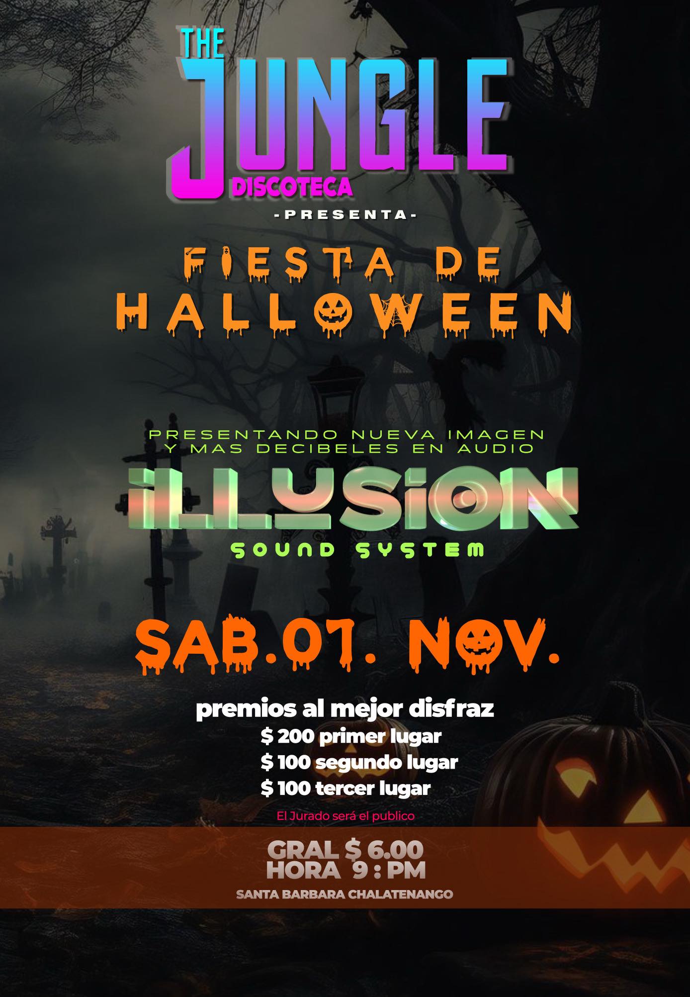 Fiesta De Halloween En The Jungle Discoteca