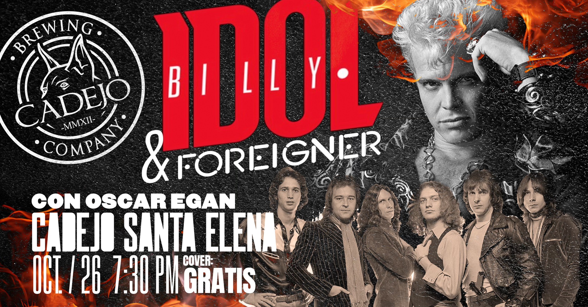 Especial Billy Idol & Foreigner