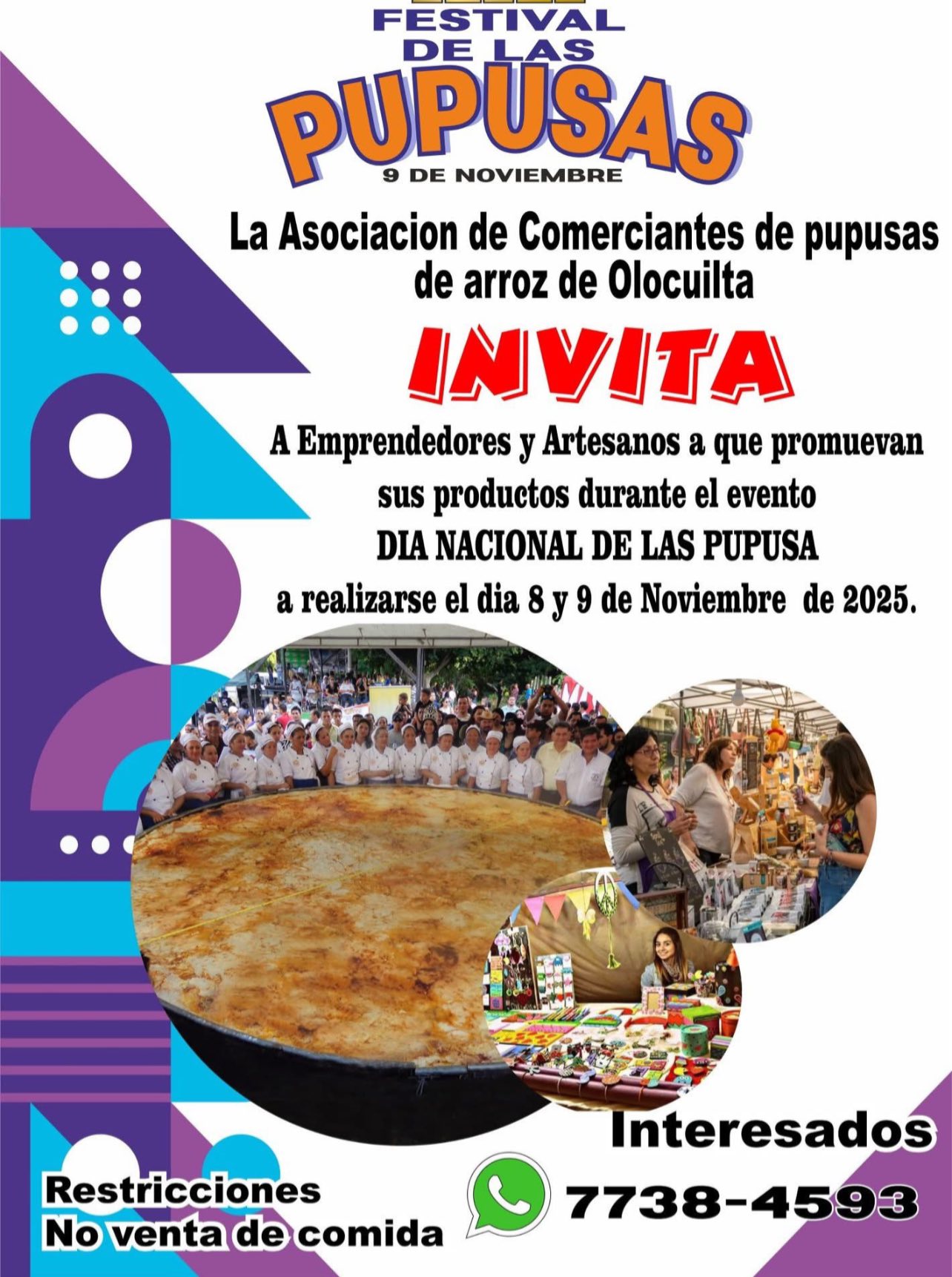 XXI Festival de las Pupusas en Olocuilta馃帀