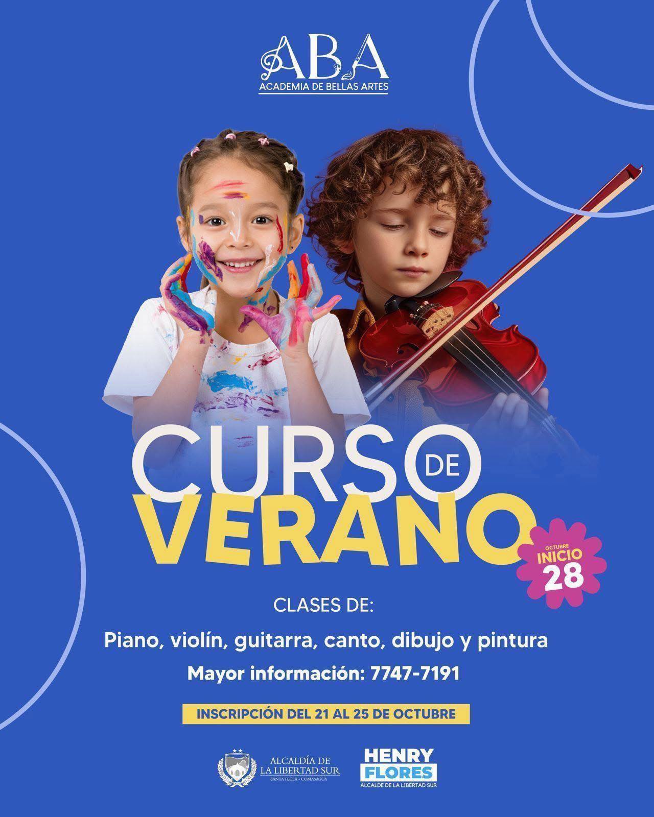 Curso de Verano de la Academia de Bellas Artes 🎶🎨
