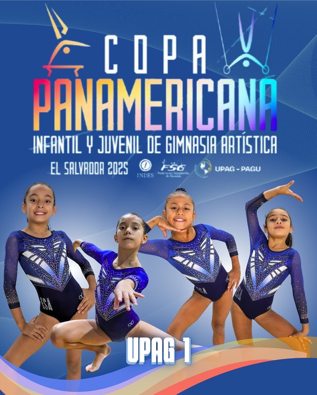 Copa Panamericana Infantil y Juvenil de Gimnasia Artística 2025 🇸🇻✨
