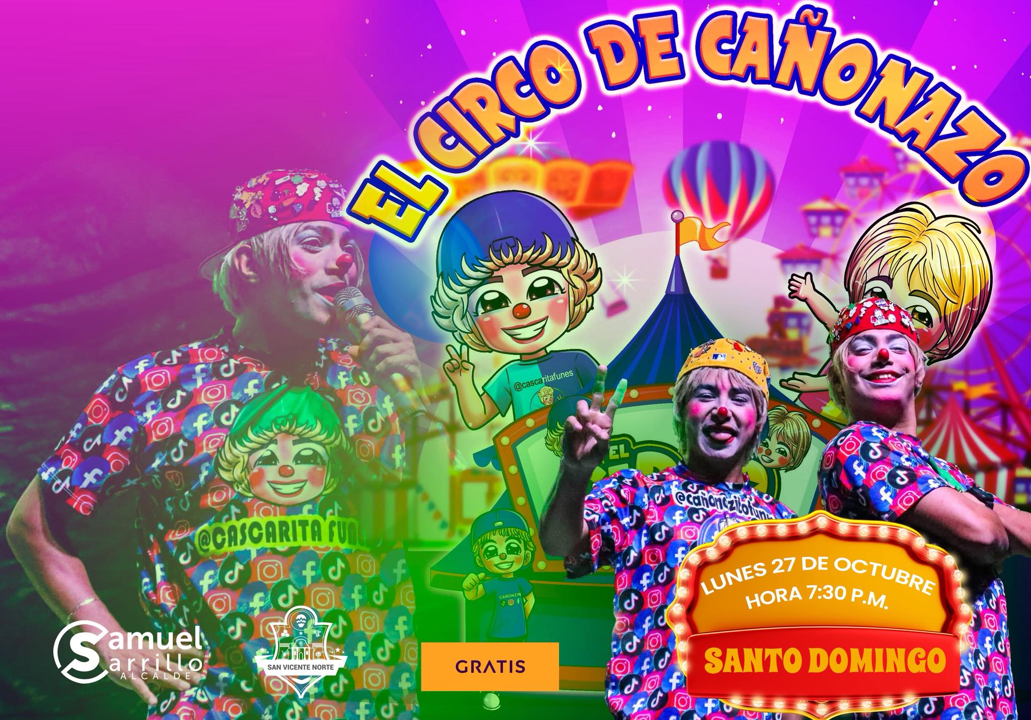 🎪 El Circo de Cañonazo llega a Santo Domingo