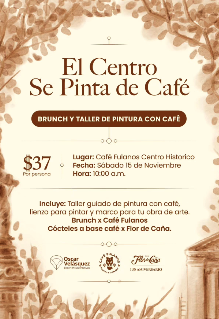 🎨☕ El Centro Se Pinta de Café ☕🎨