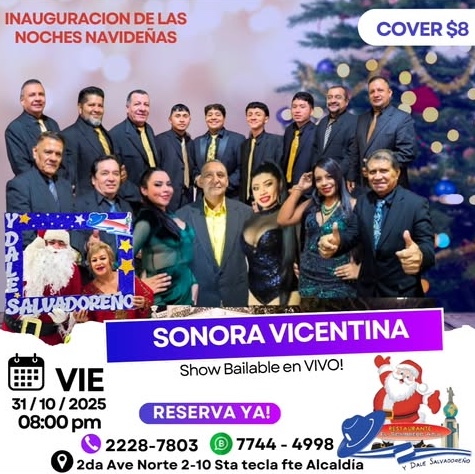 🎄✨ ¡Gran Inauguración de las Noches Navideñas! 🎶💃