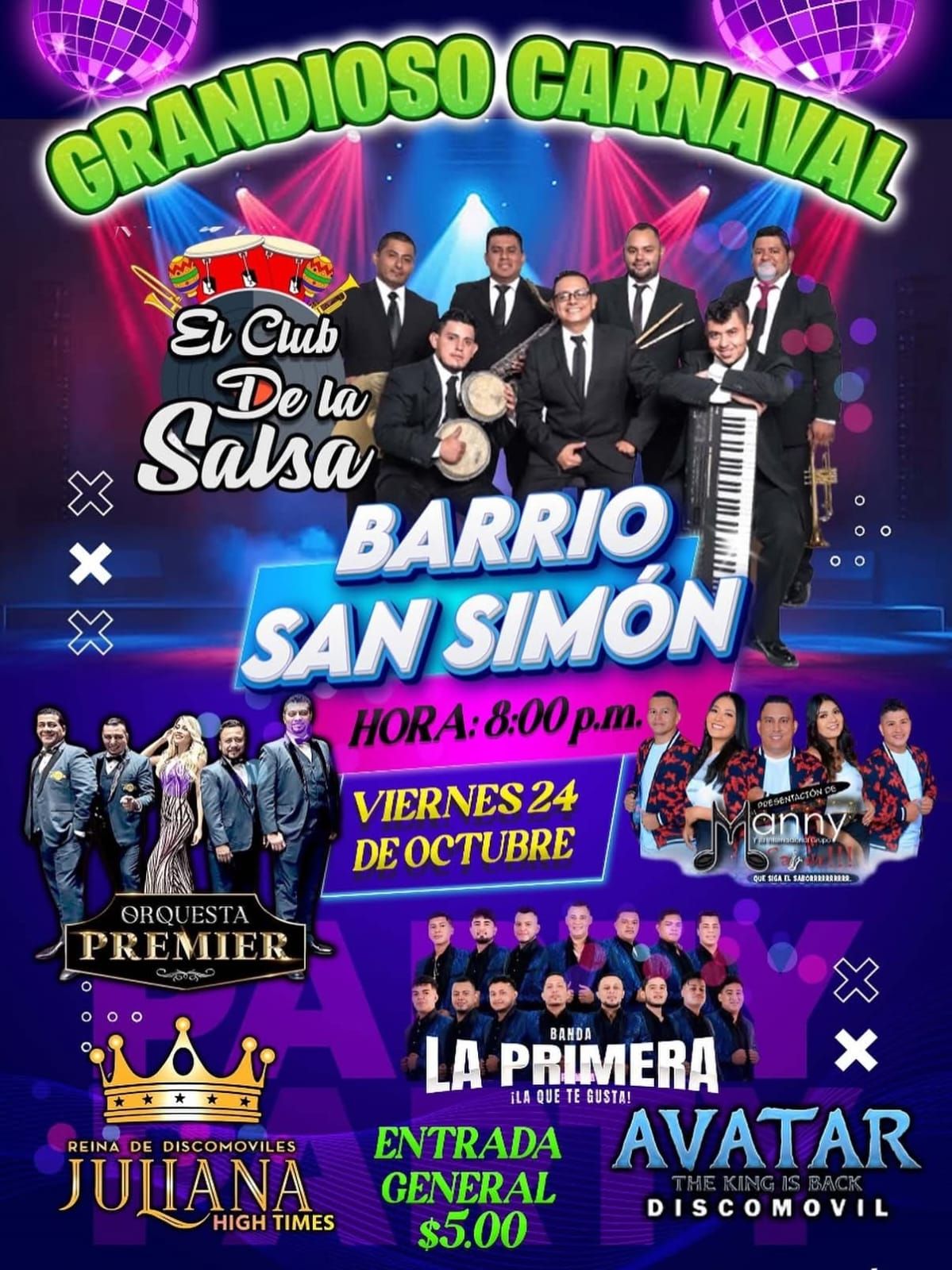 Gran Carnaval Bailable 