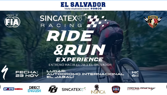 🚴‍♂️🏃‍♀️ SINCATEX RACING RIDE & RUN EXPERIENCE 