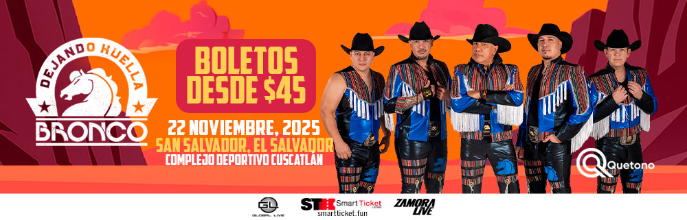 image of Concierto De Bronco En El Salvador 2025