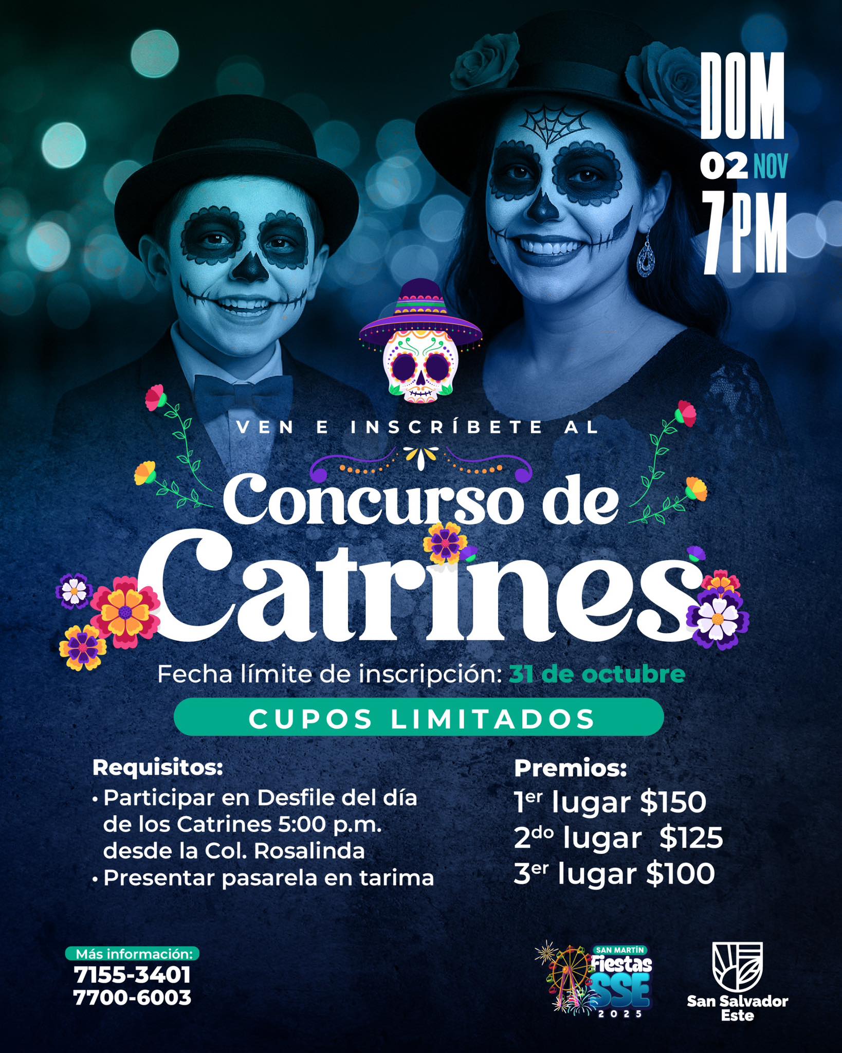 🎩💀 ¡Concurso de Catrines! 💀🎩