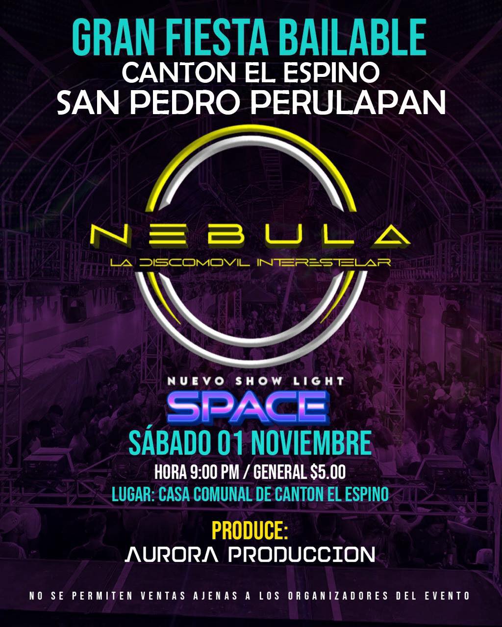 GRAN FIESTA BAILABLE CANTON EL ESPINO SAN PEDRO PERULAPAN