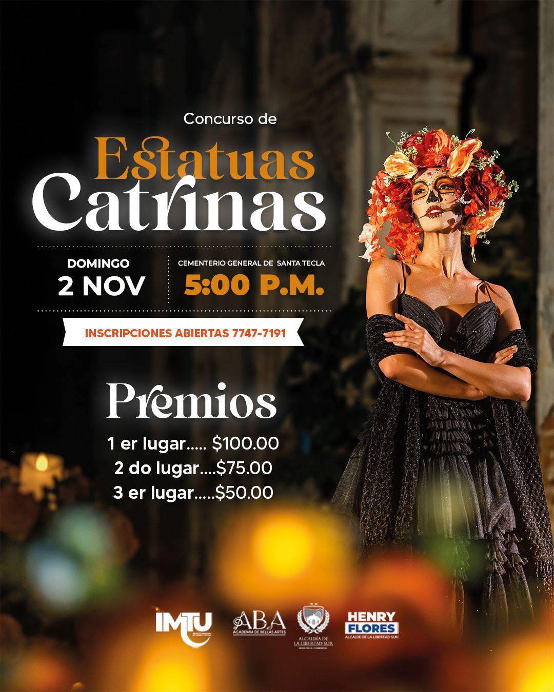 Concurso de Estatuas Catrinas,