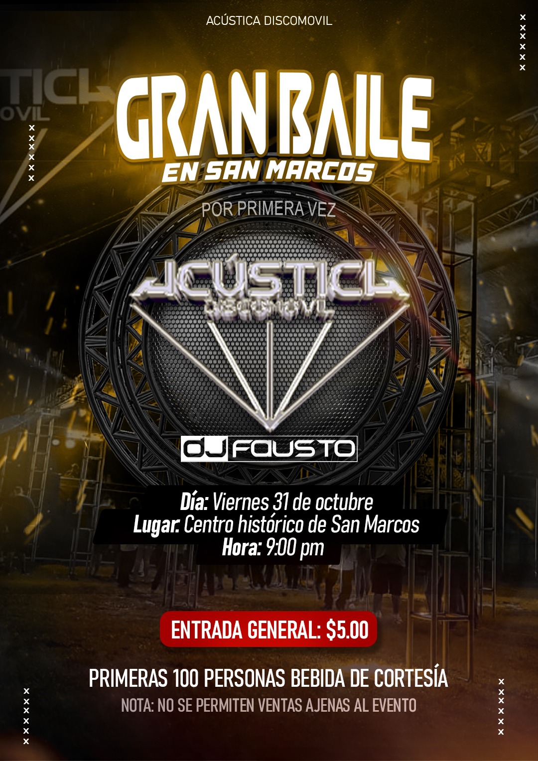 GRAN BAILE EN SAN MARCOS