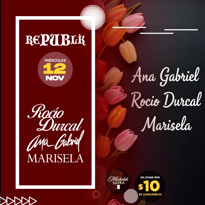 Tributo a Ana Gabriel, Marisela y Rocio Durcal