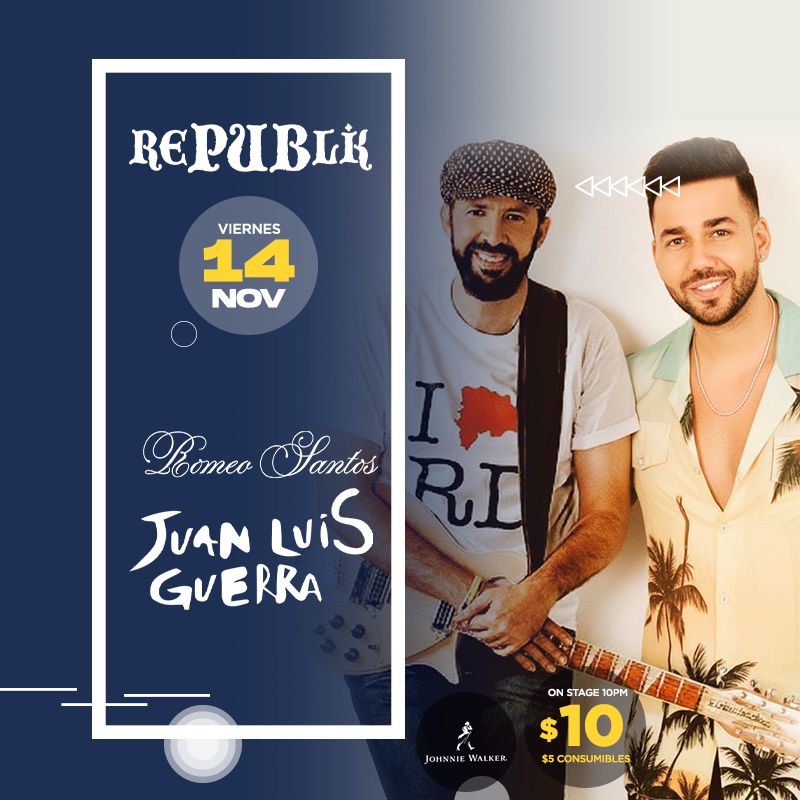 Tributo a Romeo Santos y Juan Luis Guerra